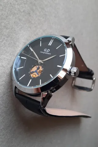 Orologio automatico Giorgio&Dario Uomo Nero