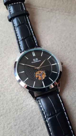 Orologio automatico Giorgio&Dario Uomo Nero