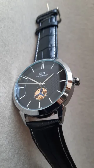 Orologio automatico Giorgio&Dario Uomo Nero