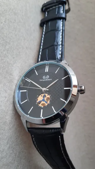 Orologio automatico Giorgio&Dario Uomo Nero