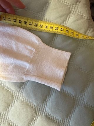 Jersey cuello alto blanco