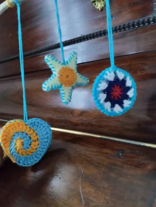 Arazzo da parete con decorazioni