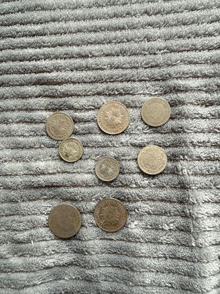 Lote monedas Uruguay 1901