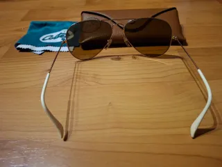 Gafas Aviador Ray-Ban Doradas Marrones