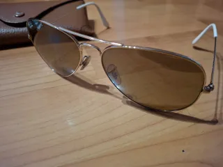 Gafas Aviador Ray-Ban Doradas Marrones