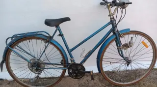 Bicicleta Clásica Años 80/90 Azul