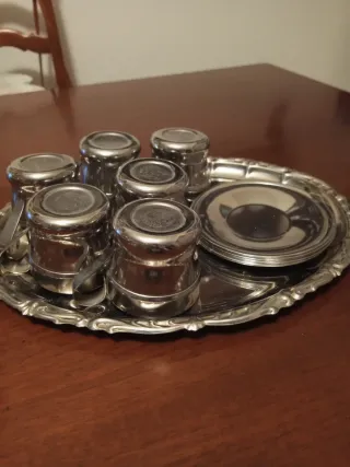 Set 6 tazzine termiche acciaio Rivadossi La Jolly