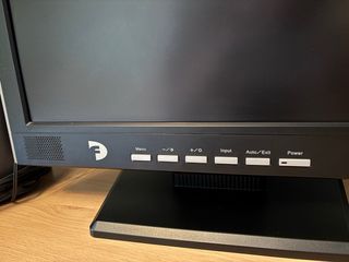 Monitor Ordenador Escritorio Negro/Plata