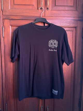 Camiseta Pull&Bear New York Negra