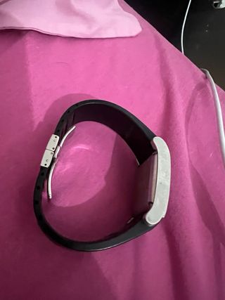 Reloj Longines Negro y Plateado