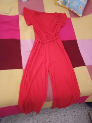 Mono rojo verano talla única