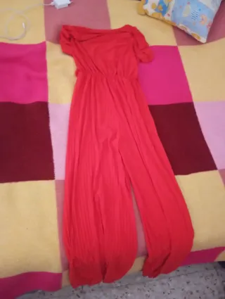 Mono rojo verano talla única