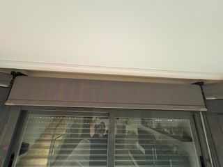 Estor enrollable Bandalux gris