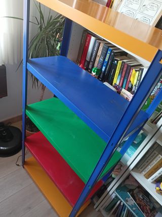 Estantería Metálica de Colores