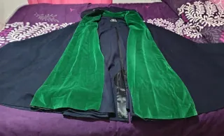 Capa española azul y verde