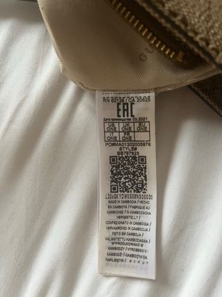 Bolso Guess Original Beige y Marrón