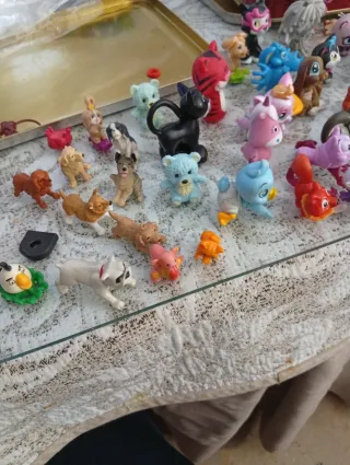 Lote de mascotas coleccionables