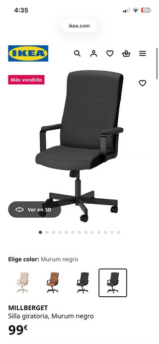 silla escritorio MILLBERGET