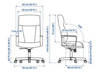 silla escritorio MILLBERGET