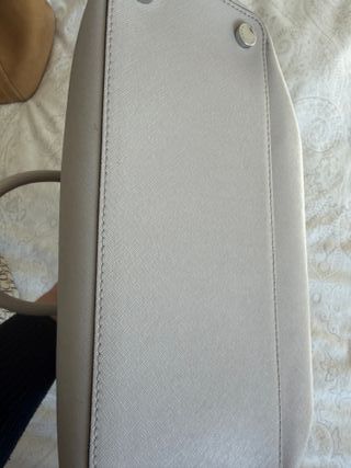 Bolso Michael Kors Savannah Gris