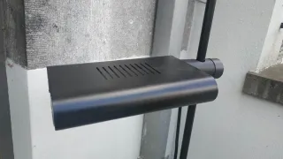 Lampada da terra vintage