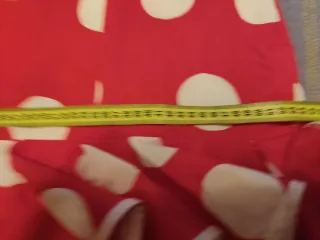 Traje Flamenca Mujer Lunar Rojo Blanco