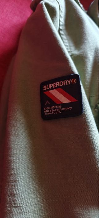 Chaqueta Superdry Verde Militar