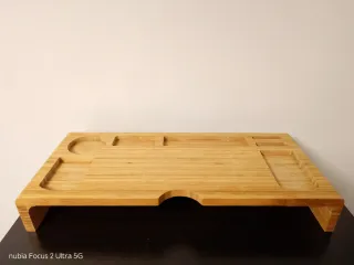 Soporte Monitor Bambú