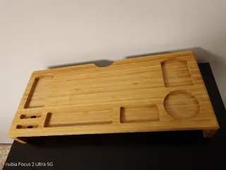 Soporte Monitor Bambú