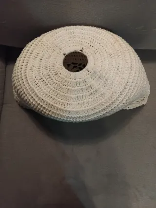 Coprilume in pizzo fatto a mano