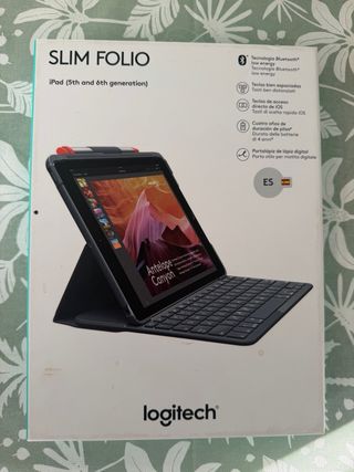 Funda teclado iPad 5ª/6ª Gen  logitech 9,7pulgadas