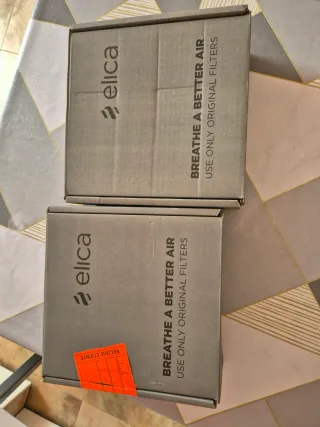 2 Filtros Carbón Campana Extractora Elica.