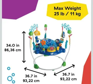 Saltador para bebés Baby Einstein