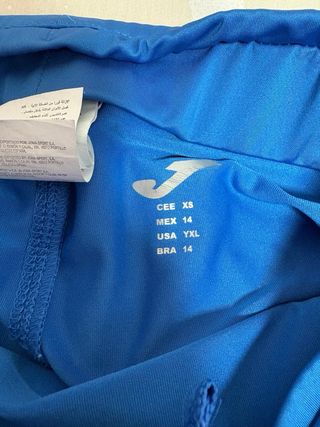 Falda pantalón Joma azul