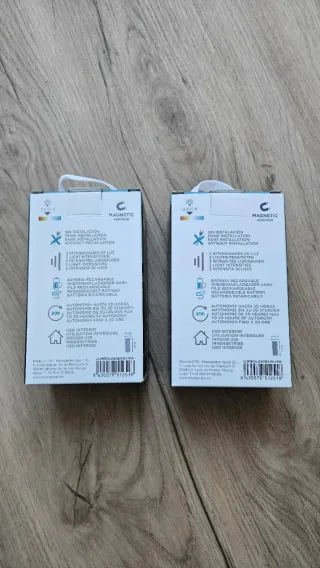 2 Lámparas LED Inalámbricas New Garden Roll 4.