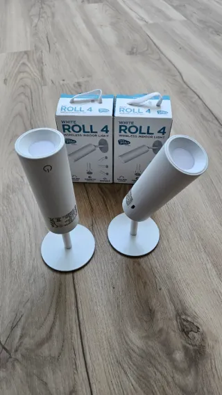 2 Lámparas LED Inalámbricas New Garden Roll 4.