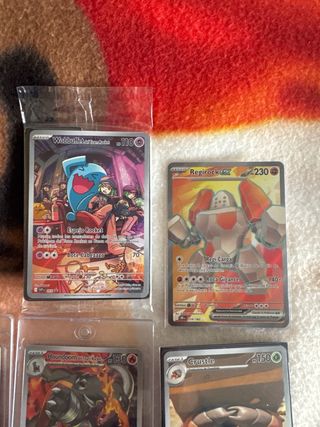 Regirock ex 214 Pokémon Rivales Predestinados