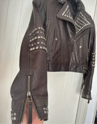 Cazadora piel Mango edicion limitada