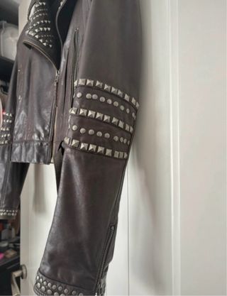 Cazadora piel Mango edicion limitada