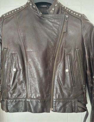 Cazadora piel Mango edicion limitada