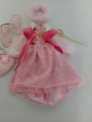 Vestido Princesa Nancy y Accesorios