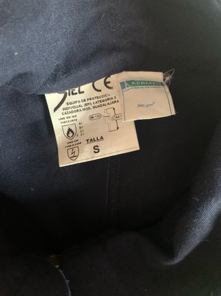 Chaqueta Bombero Ignífuga