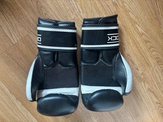 Guantes Boxeo Rojos 8oz - Negros 14oz