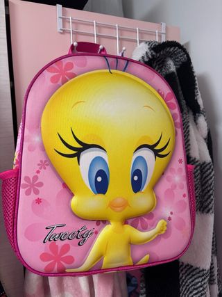 Mochila Piolín Niña Rosa