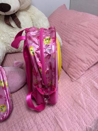 Mochila Piolín Niña Rosa