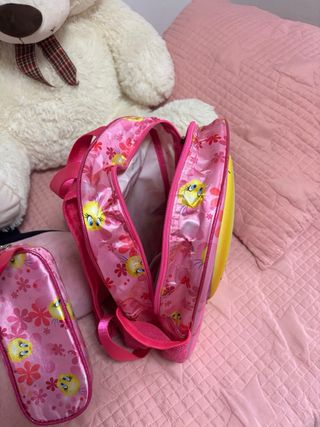 Mochila Piolín Niña Rosa