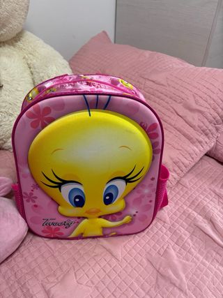 Mochila Piolín Niña Rosa