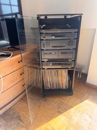 Cadena de sonido Philips con tocadiscos