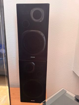 Cadena de sonido Philips con tocadiscos
