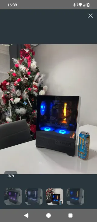 PC Gaming con luces LED